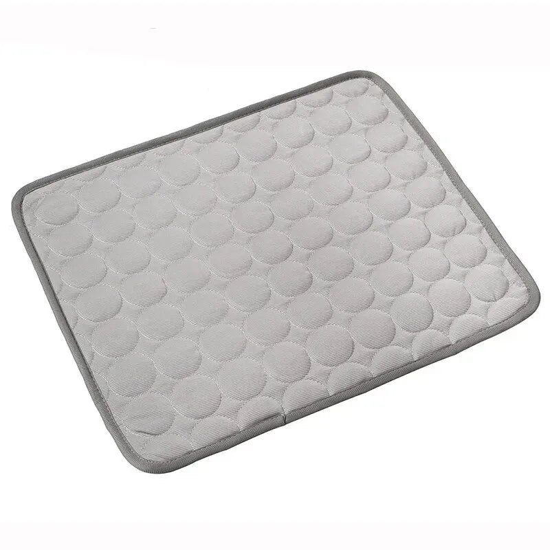 Cooling Pet Ice Mat for Dogs & Cats – Summer Sleeping Pad, Sofa Nest Bed