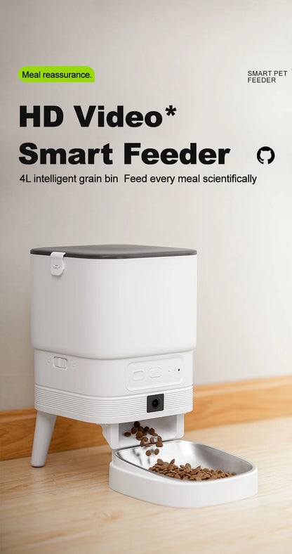 Furpipi Smart Feeder With Camera 4L