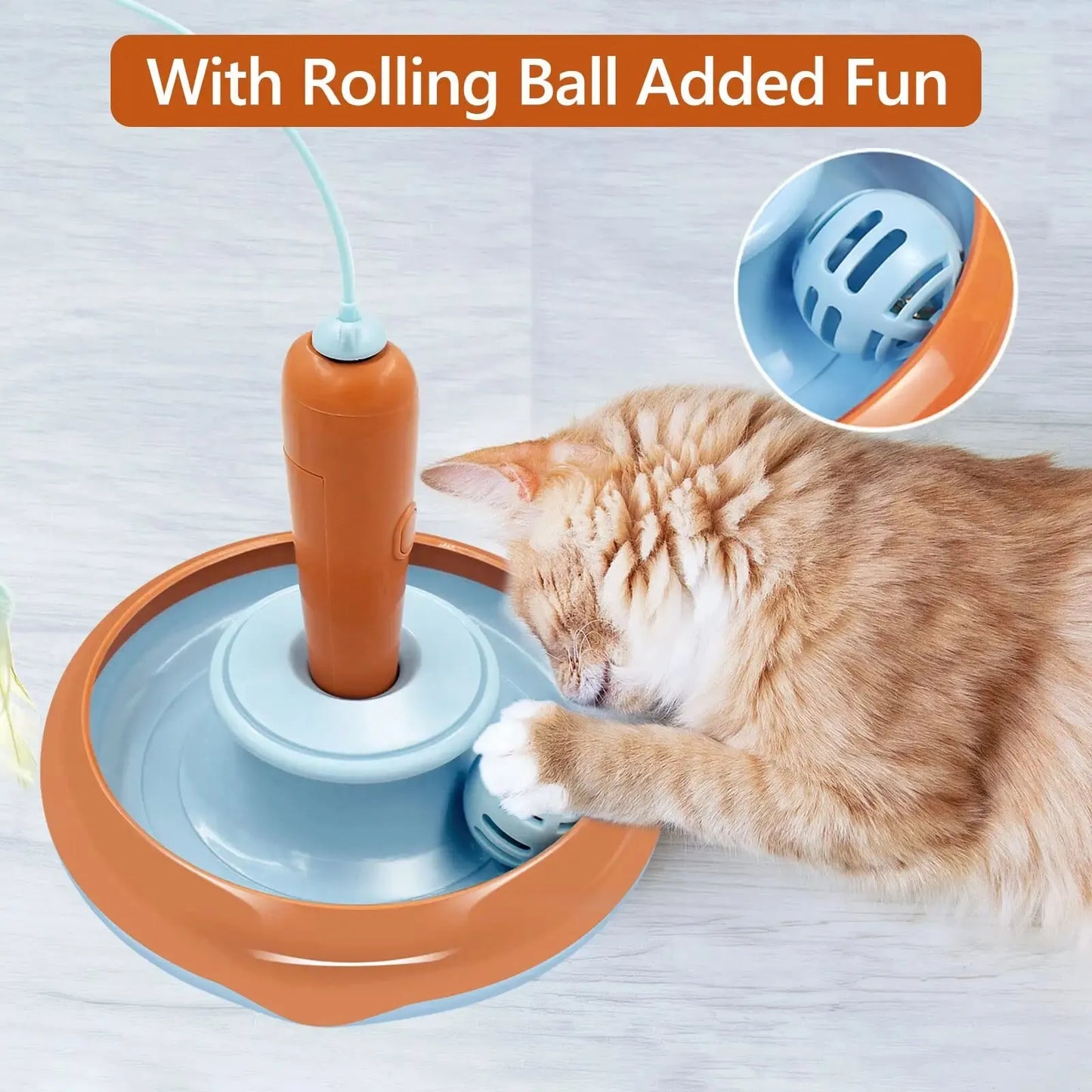 Automatic Feather Exercise Toy