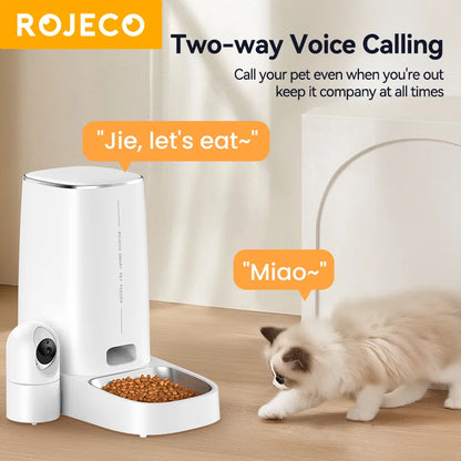 Rojeco Smart Feeder with Camera 4L