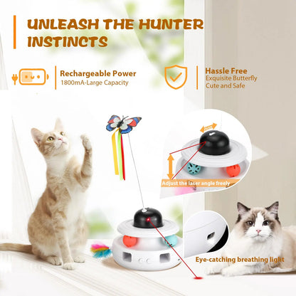 5 in 1 Automatic Interactive Cat Toy