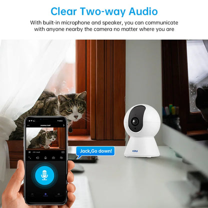 KERUI 4K HD Smart Pet Camera