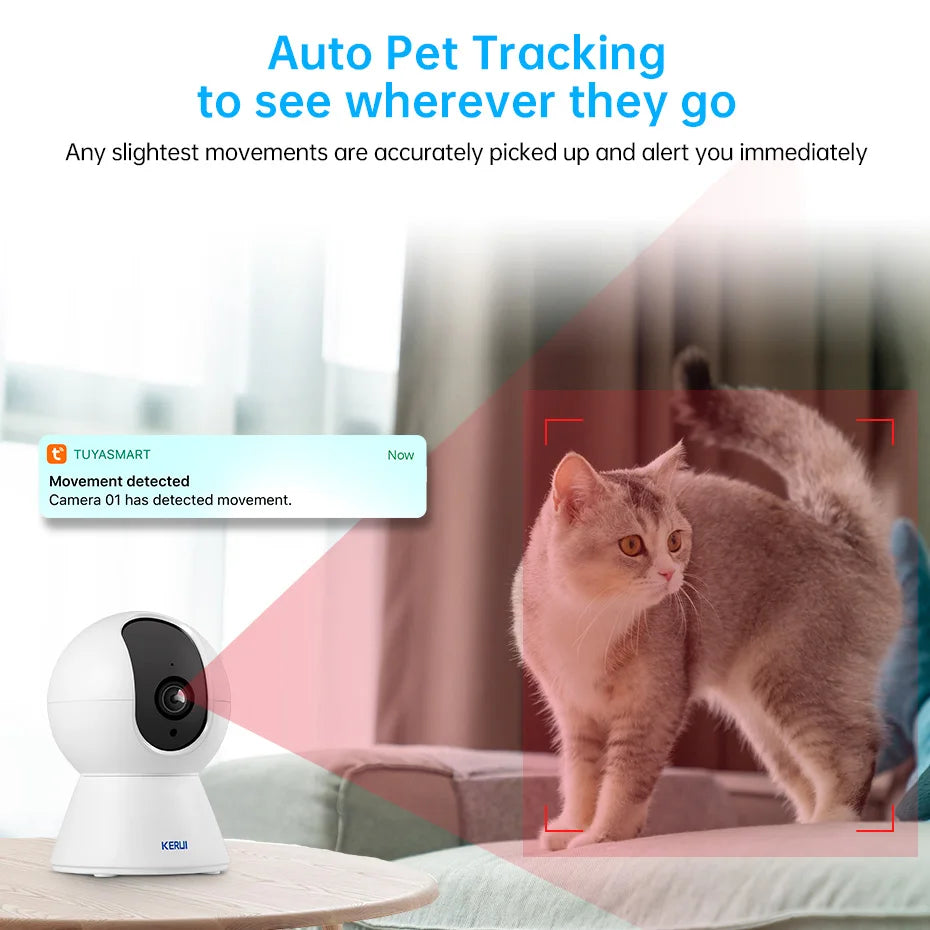 KERUI 4K HD Smart Pet Camera