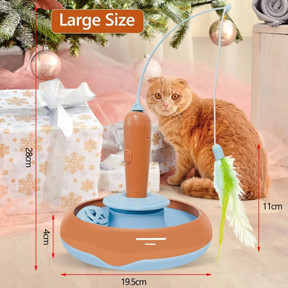 Automatic Feather Exercise Toy