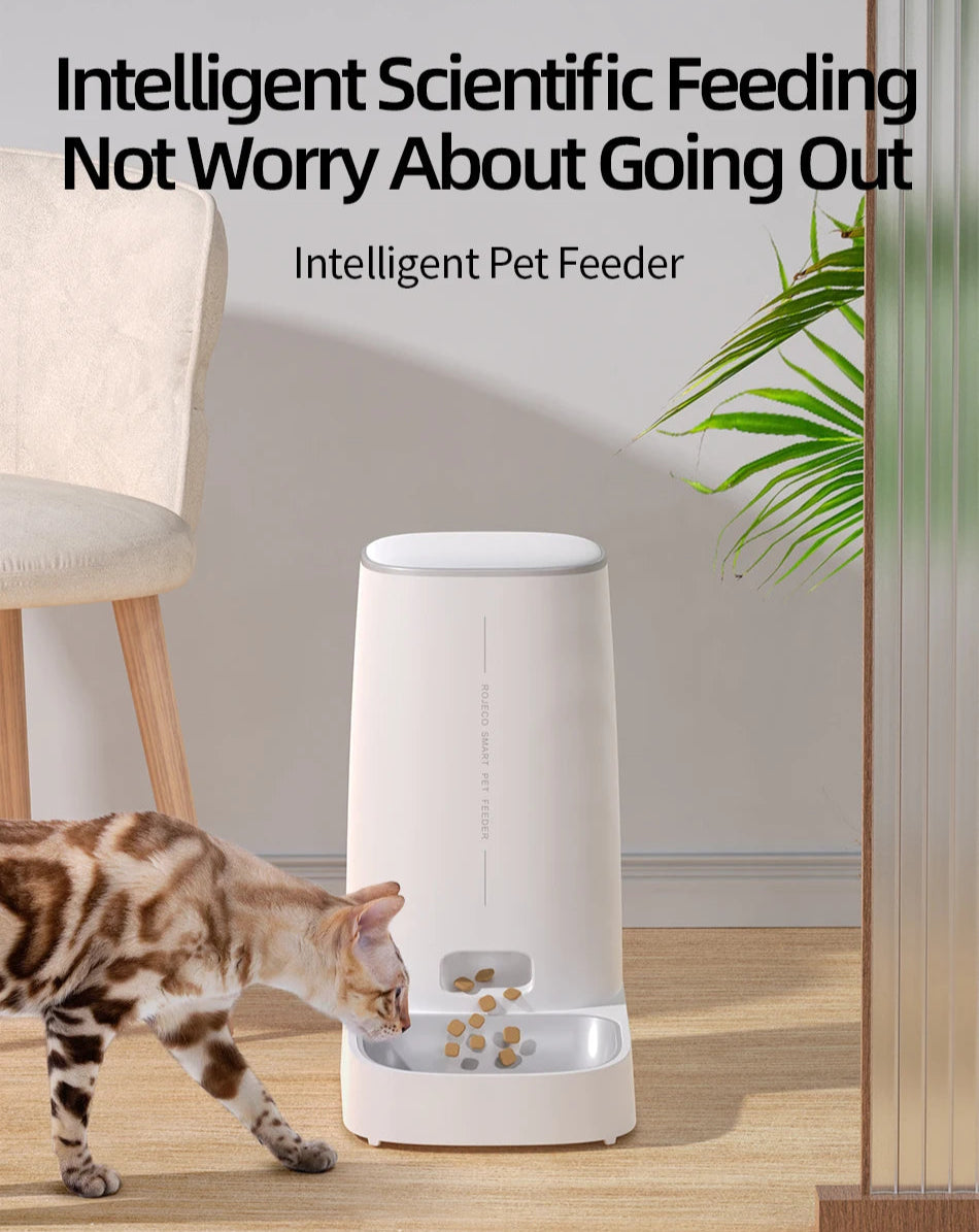 Rojeco Smart Feeder With Wifi 4L