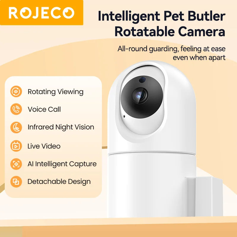 Rojeco Smart Feeder with Camera 4L