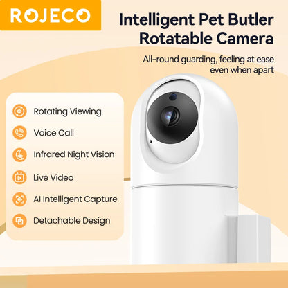 Rojeco Smart Feeder with Camera 4L