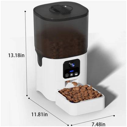 Papifeed Smart Feeder With Camera 6L