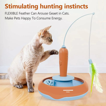 Automatic Feather Exercise Toy