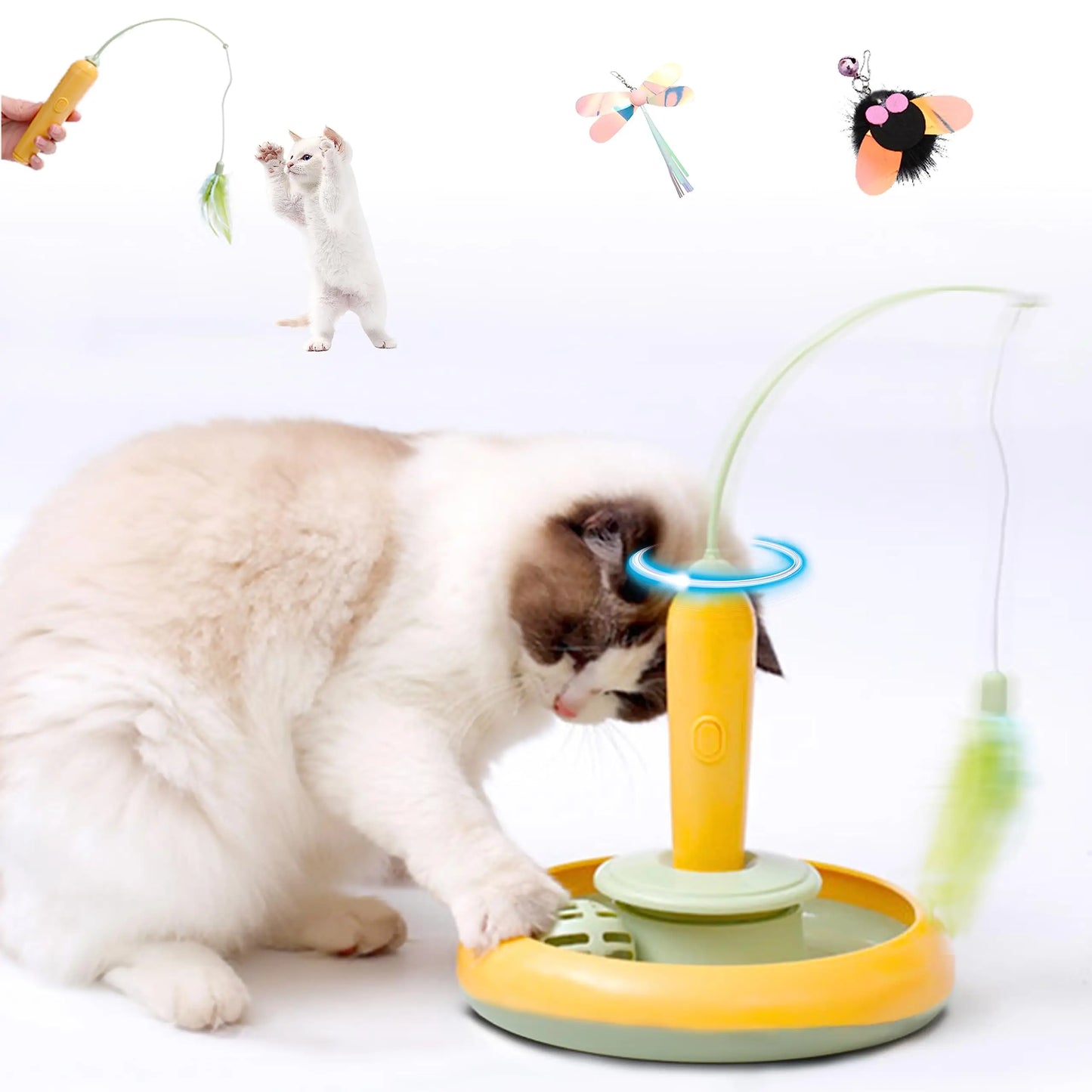 Automatic Feather Exercise Toy