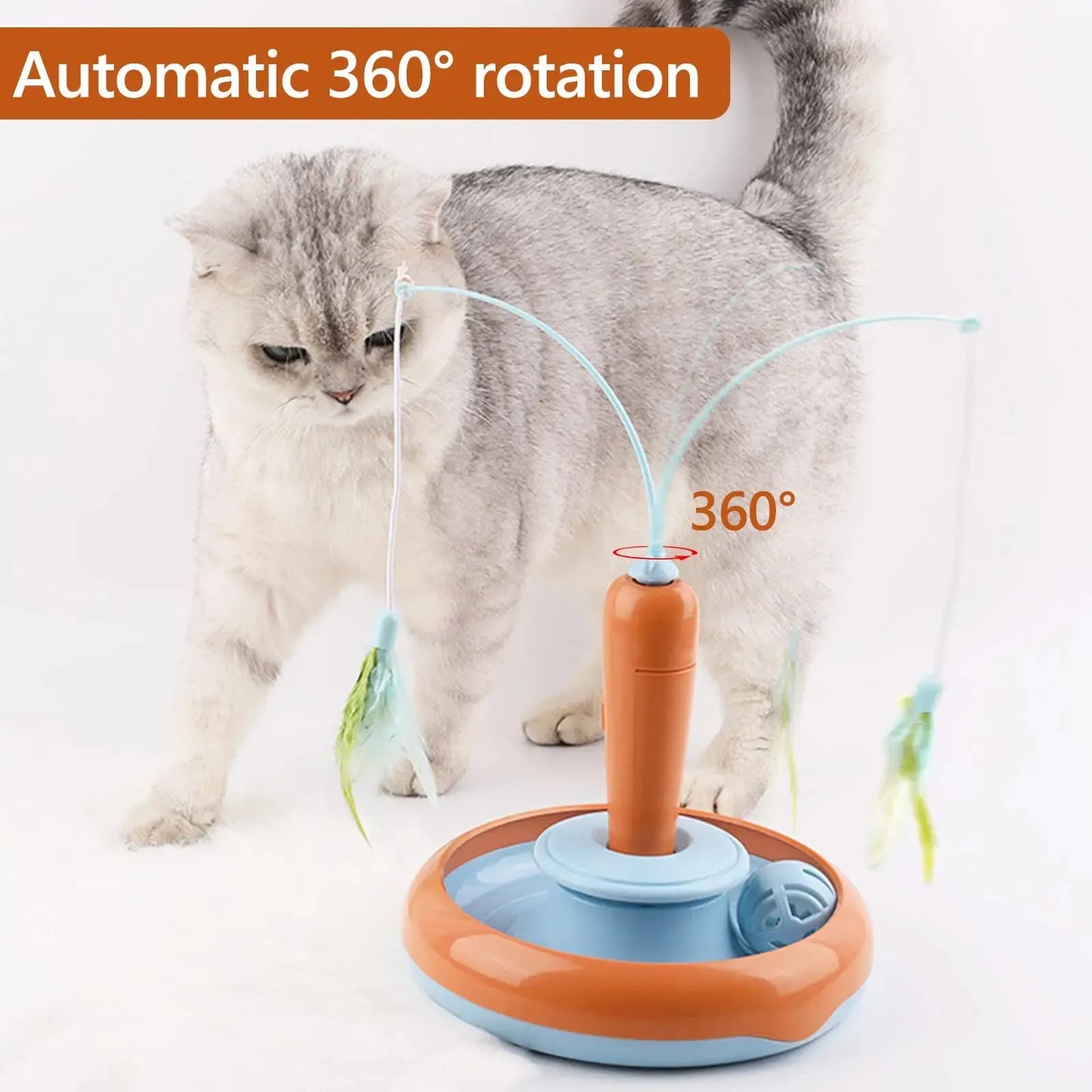 Automatic Feather Exercise Toy