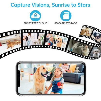 KERUI 4K HD Smart Pet Camera