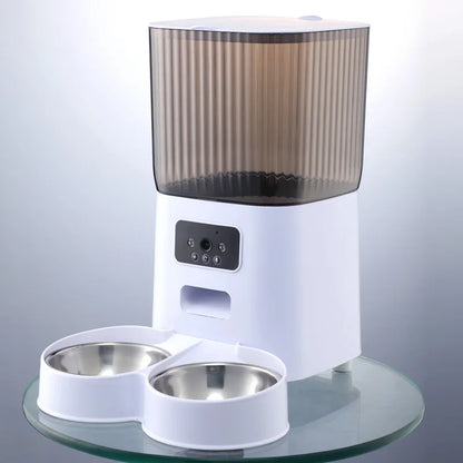 Tech Tails Double Bowl Wifi Smart Feeder 5L