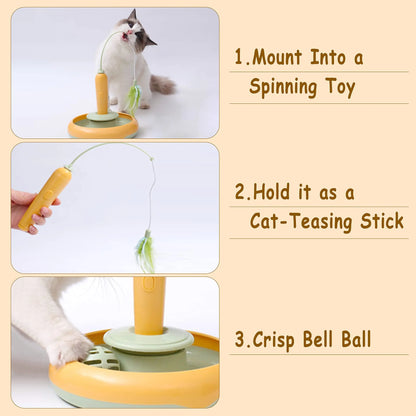 Automatic Feather Exercise Toy