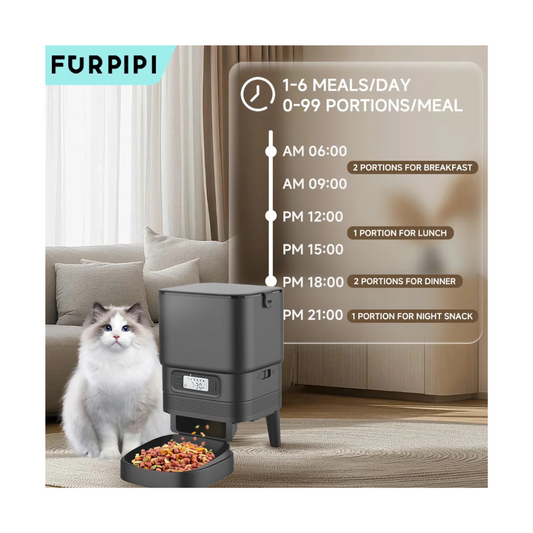 Furpipi Smart Feeder WiFi 4.2L | Automatic Pet Feeder | Tech Tails