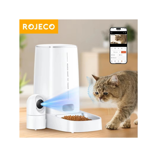 ROJECO Smart Pet Feeder | 4L Auto Pet Feeder | Tech Tails