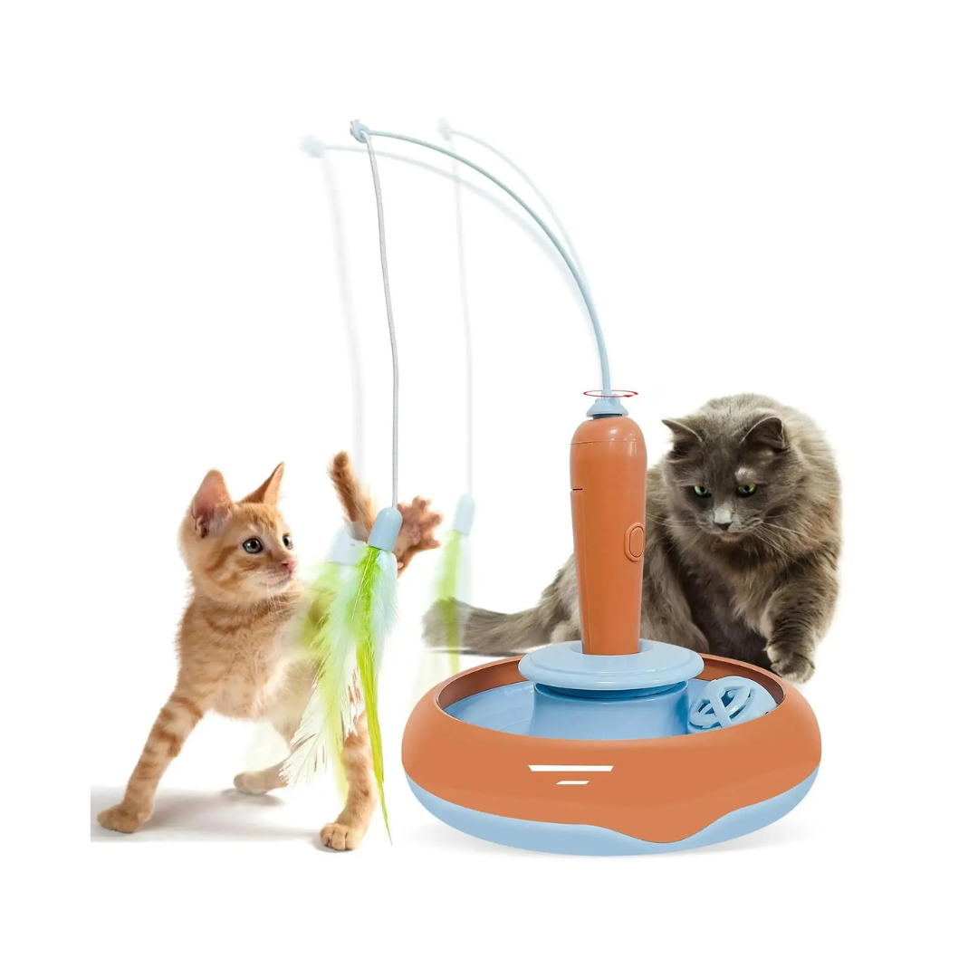 Automatic Feather Exercise Toy