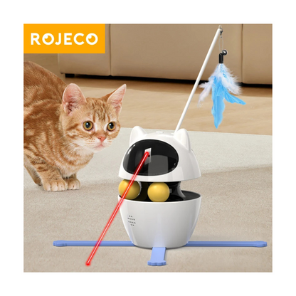 Rojeco 3 In 1 Smart Feather Toy