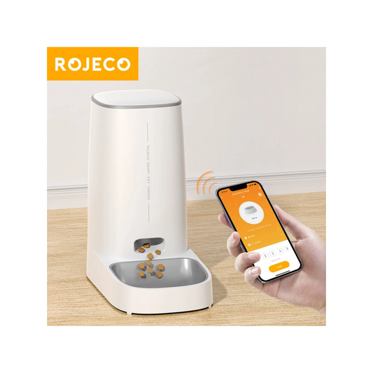 Rojeco Smart Feeder WiFi 4L | Automatic Pet Feeder | Tech Tails